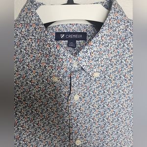 Cremieux 38 Classics Long Sleeve Dress Shirt Button-Down Collar Size XL